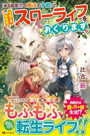 "Aru Teido (?) no Mahou no Sainou" de Kondokoso Isekai de Slow Life wo Okurimasu cover